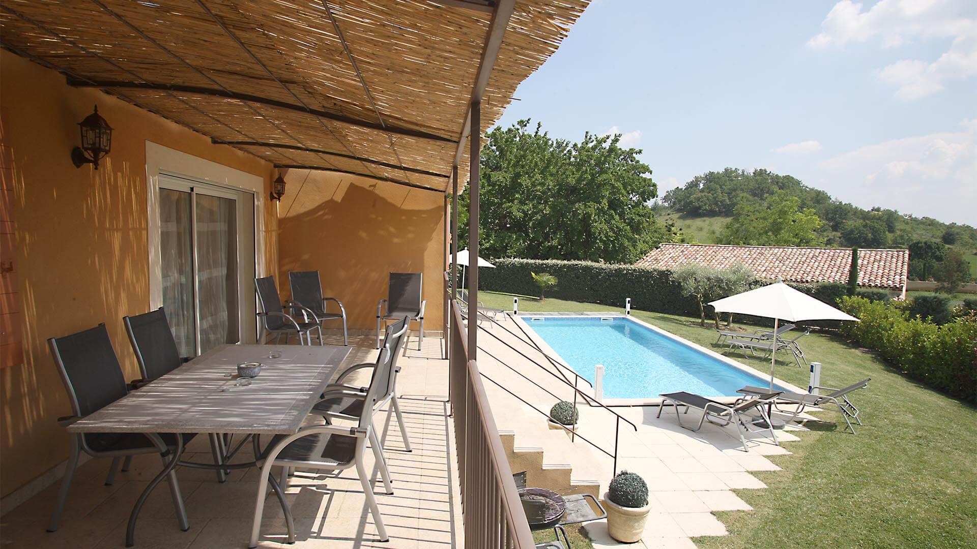 Location villa de vacances Provence | Villa les oliviers | Terrasse, piscine et jardin