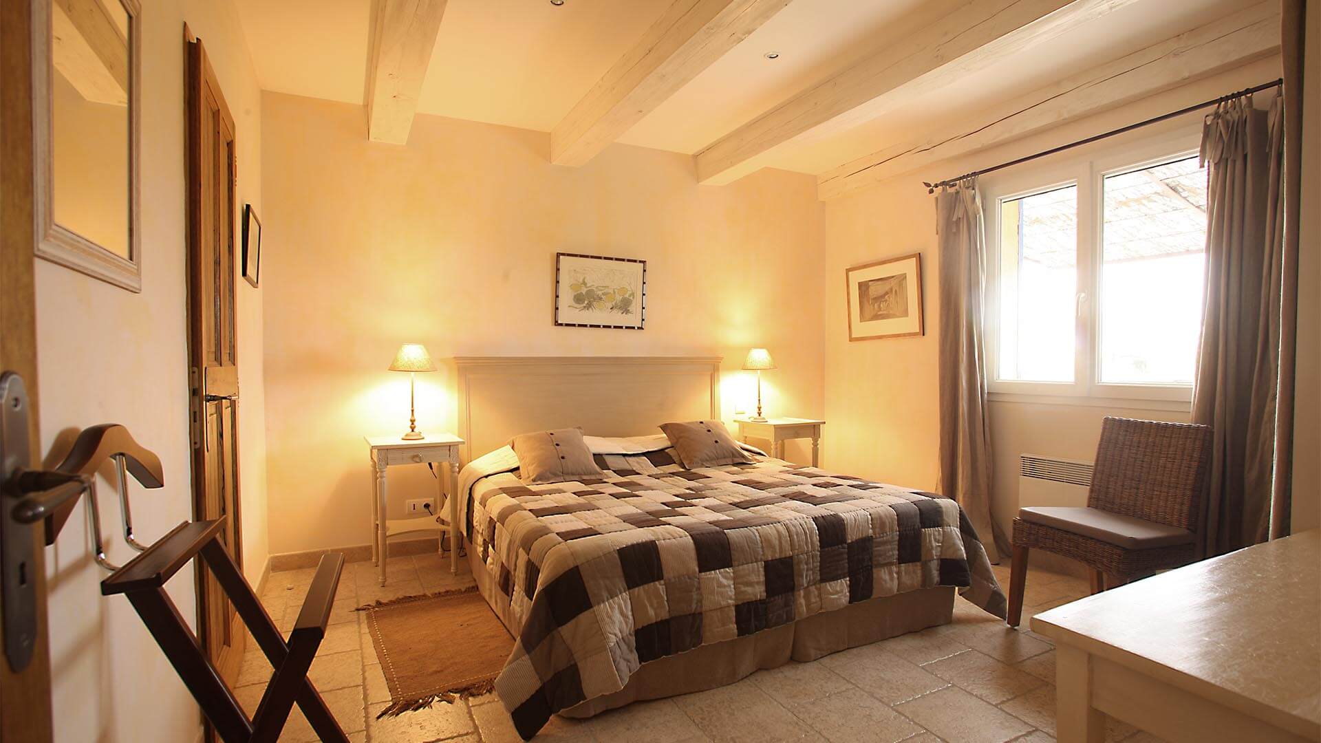 Louer maison de vacances Luberon | Villa terre d'ocre | Chambre double