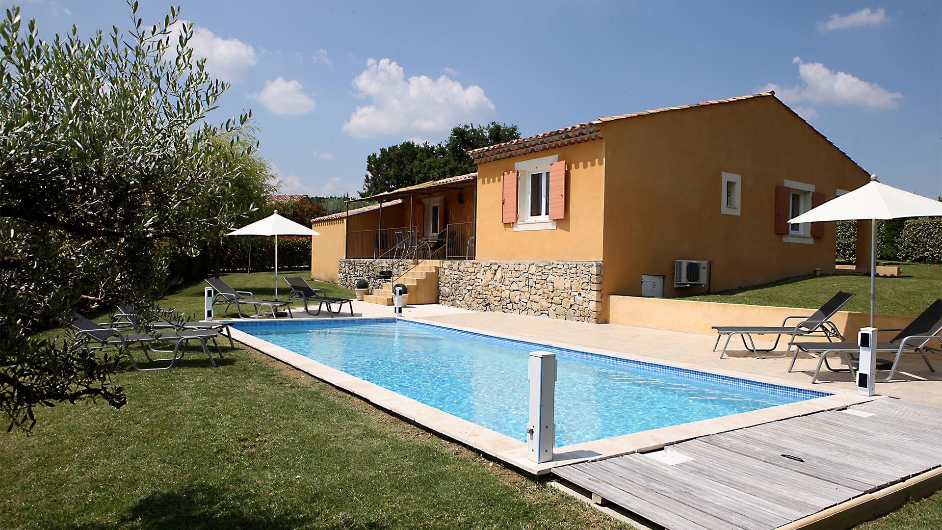 Maison de vacances à louer Forcalquier | Villa les oliviers | Jardin privatif et piscine